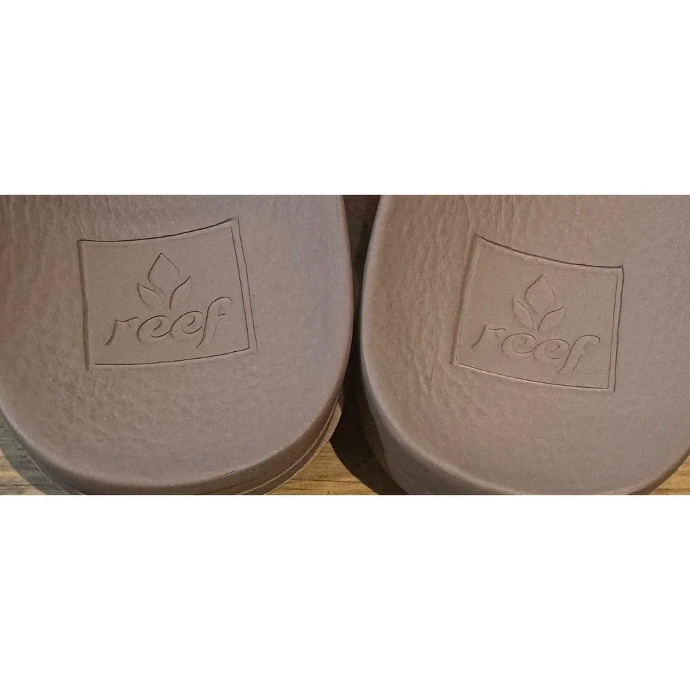 Reef Metallic Bronze Thong Sandals - Rose Gold Straps